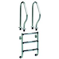 Лестница 2 ступени AM SP с поручнями 42х1,2мм AISI 304 (SP-215) Лестница 2 ступени AM SP с поручнями 42х1,2мм AISI 304 (SP-215)