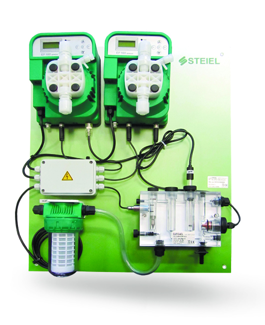 Контроллер pH и свободного хлора "PNL EF162 pH + EF163 CL"