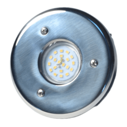 Прожектор cветодиодный 5Вт Акватехника н/с Mini белый 2" НР AISI 316 (плитка) (AT16.07M) фото 2 Прожектор cветодиодный 5Вт Акватехника н/с Mini белый 2" НР AISI 316 (плитка) (AT16.07M) фото 2