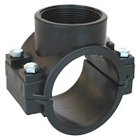 Тройник обжимной 140мм x 1 1/4" ВР Aquaram (25H) (7601141)