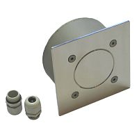 Коробка распаячная 130х130мм Акватехника PG-13,5 с гермовводами (универсал) (AT07.02) Коробка распаячная 130х130мм Акватехника PG-13,5 с гермовводами (универсал) (AT07.02)