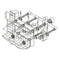 Установка гидромассажная Hugo Lahme Combi-Whirl 4 (8630020)