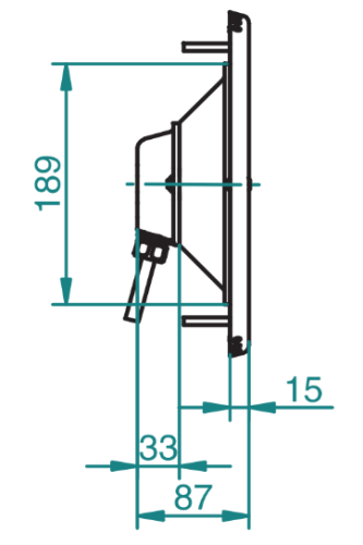 Прожектор галогенный 100Вт Hugo Lahme (2х50Вт) 12В н/с (4140220) фото 3