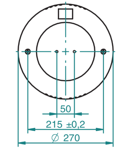Прожектор галогенный 100Вт Hugo Lahme (2х50Вт) 12В н/с (4140220) фото 2