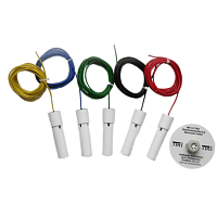 Комплект из 5 электродов OSF н/с V2A с держателем цветной кабель 3м (303.000.0112) Комплект из 5 электродов OSF н/с V2A с держателем цветной кабель 3м (303.000.0112)