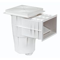 Скиммер Gemas 222х162мм 1 1/2" ВР с квадратной крышкой без декор. рамки (плитка) (04111FW) Скиммер Gemas 222х162мм 1 1/2" ВР с квадратной крышкой без декор. рамки (плитка) (04111FW)