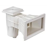 Скиммер Gemas 452х235мм 1 1/2" ВР M5 с квадратной крышкой с декор. рамкой (универсал) (04212BFW) Скиммер Gemas 452х235мм 1 1/2" ВР M5 с квадратной крышкой с декор. рамкой (универсал) (04212BFW)