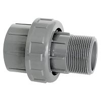 Муфта разъемная 32мм x 1" НР Aquaram без резинового уплотнения (50C) (7404032)