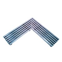 Угловой элемент 90° Акватехника профильный 195-245мм (плитка) (AT12.04)