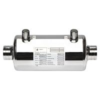 Теплообменник   14кВт Max Dapra D-HWT 12 корпус н/с спираль н/с AISI 316 (100124) Теплообменник   14кВт Max Dapra D-HWT 12 корпус н/с спираль н/с AISI 316 (100124)